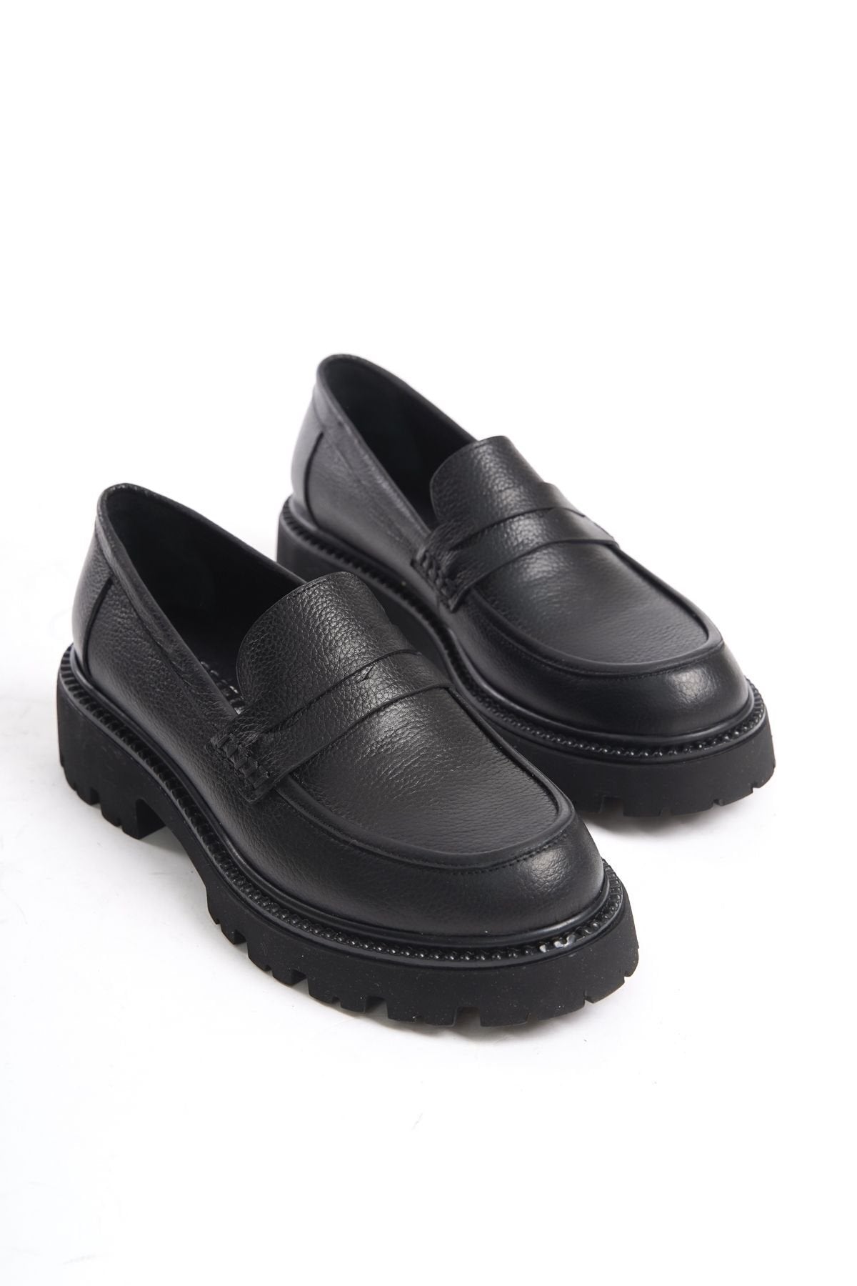 Hakiki Deri Kadın Loafer  Günlük Ayakkabı